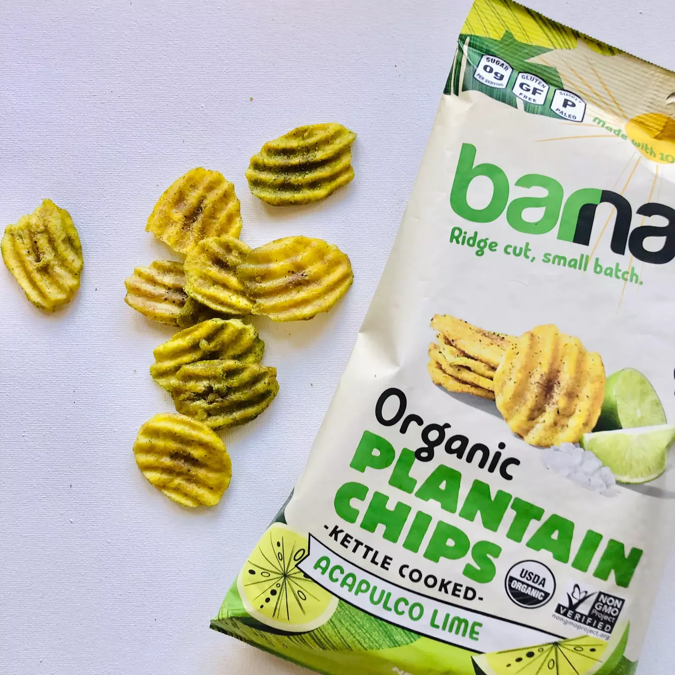 plantain chips by Barnana