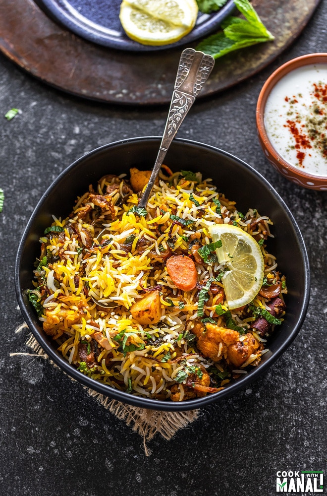 Restaurant-Style Vegetable Biryani