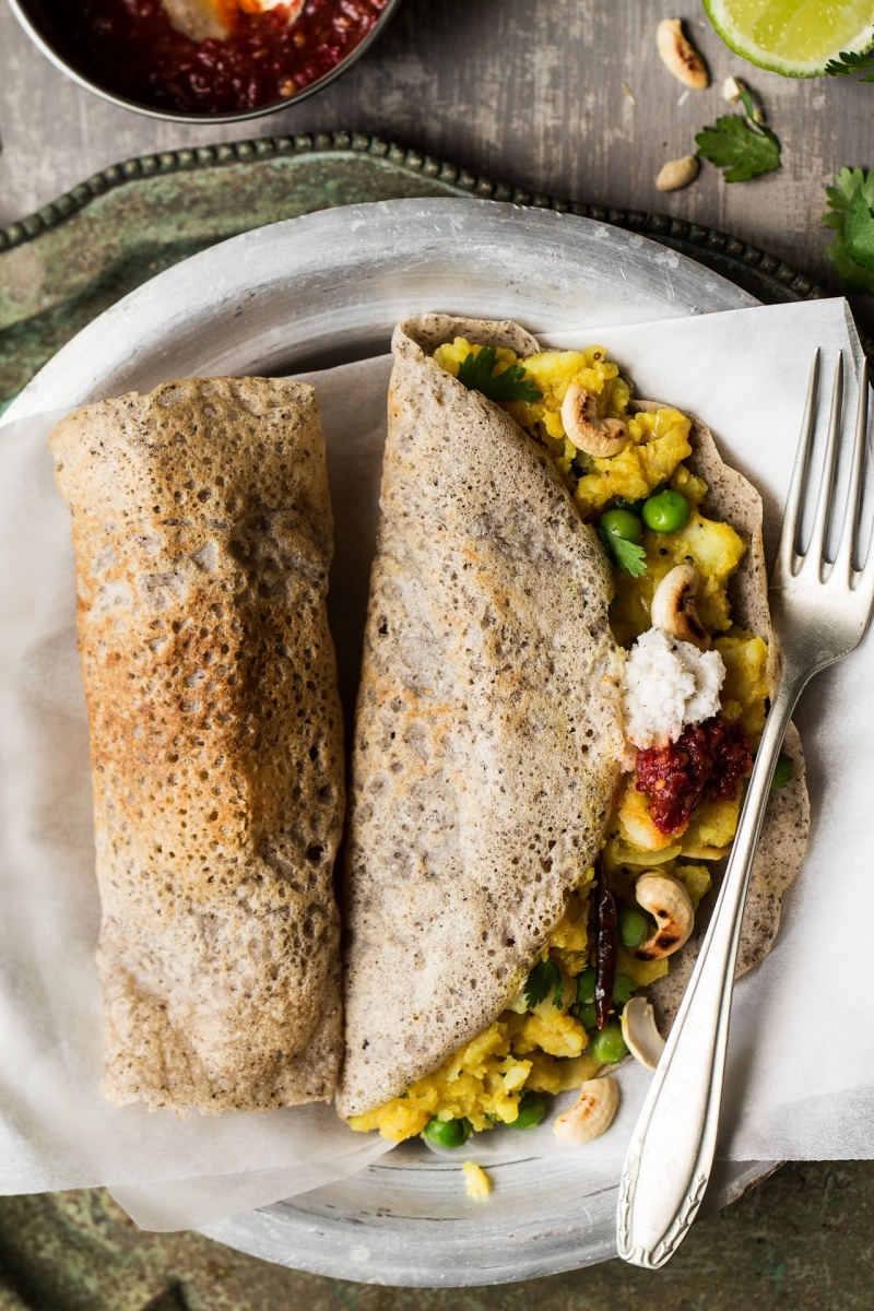  Vegan Masala Dosa