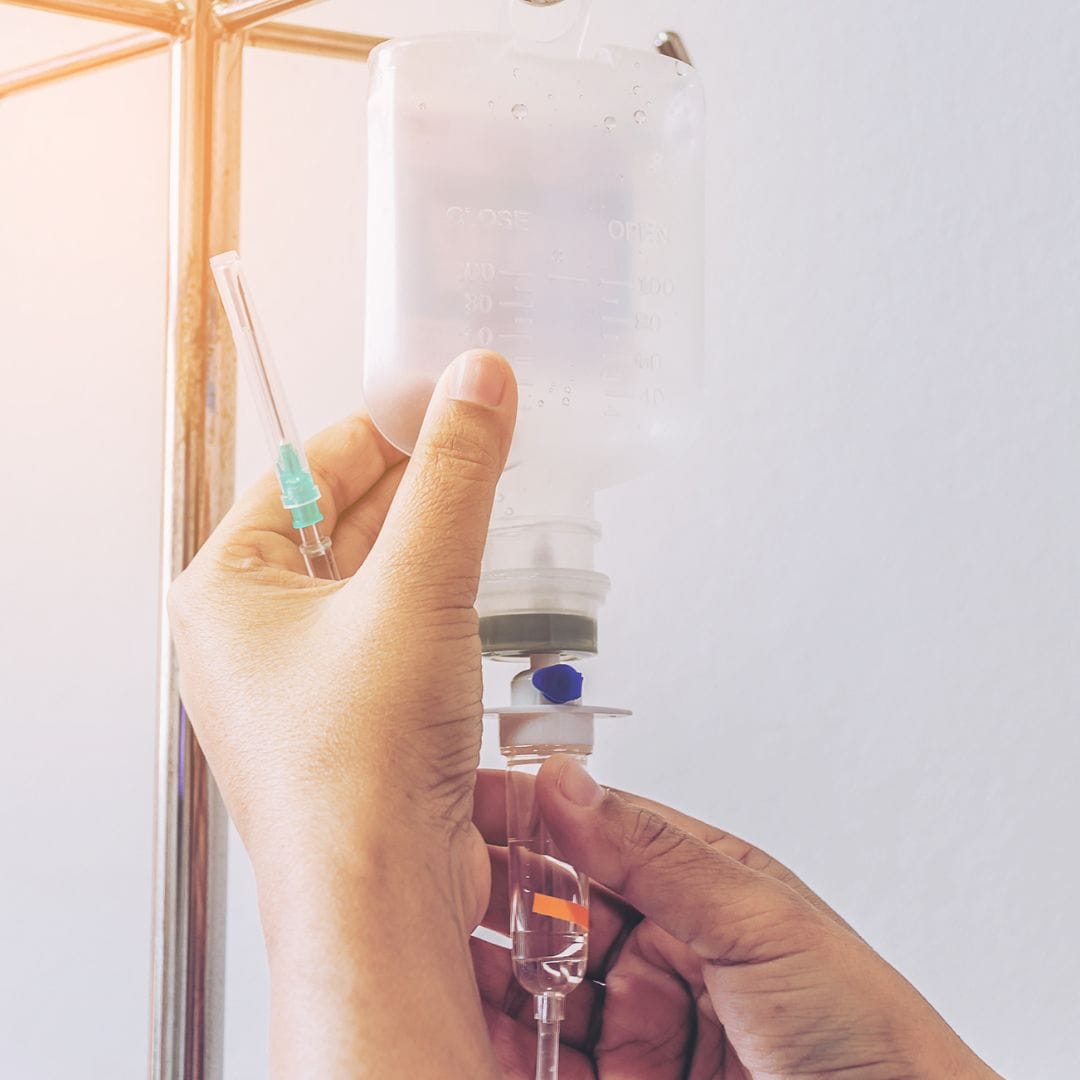 nurse IV drip