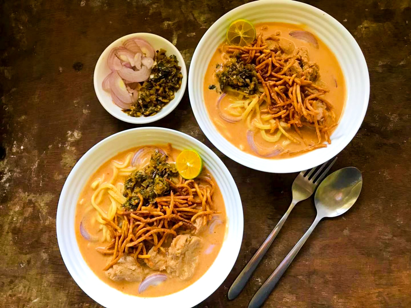 Vegan Khao Soi With Seitan