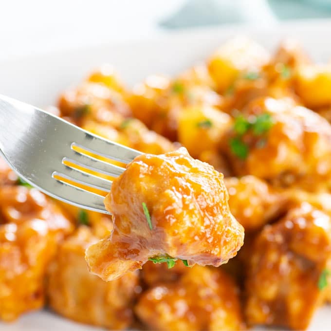  Vegan Huli Huli Cauliflower Bites