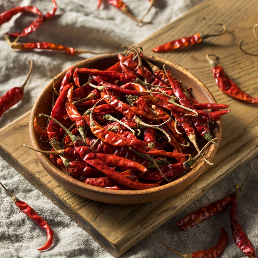 dried chile de arbol