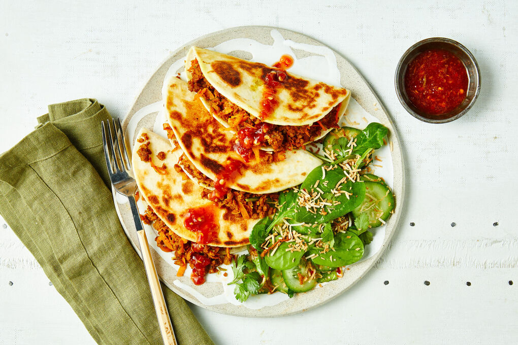 Spicy Malaysian Plant-Based Murtabak