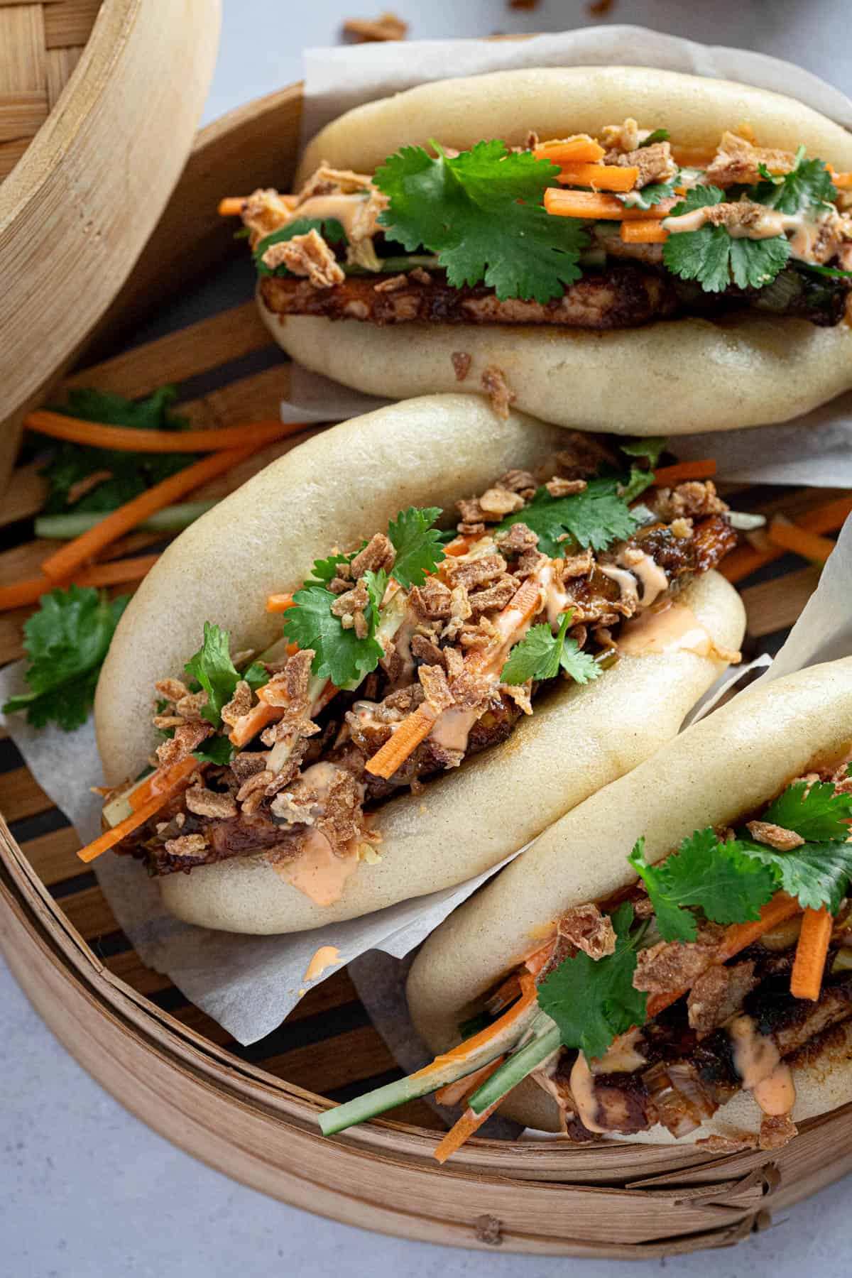  Hoisin Tofu Bao Buns