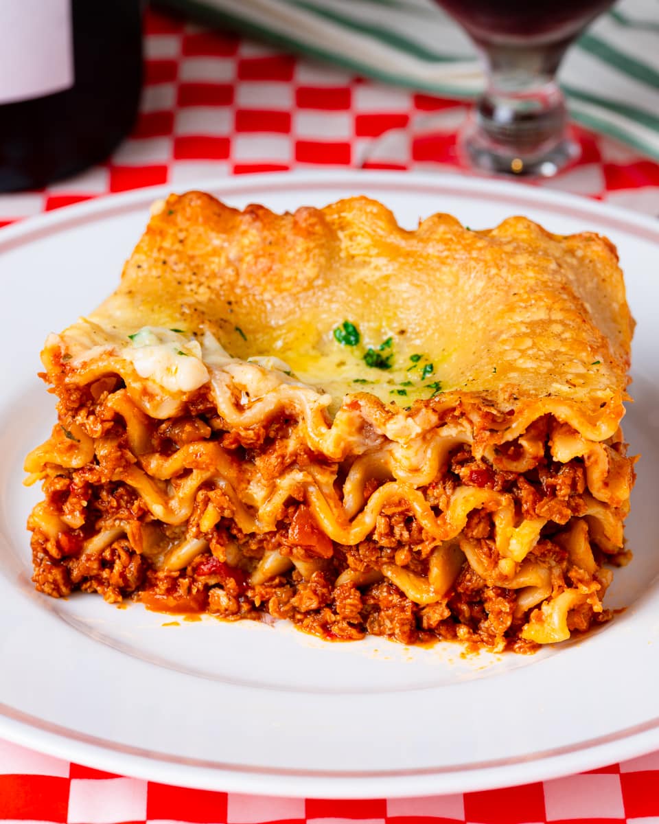 Vegan Lasagna With Béchamel Sauce