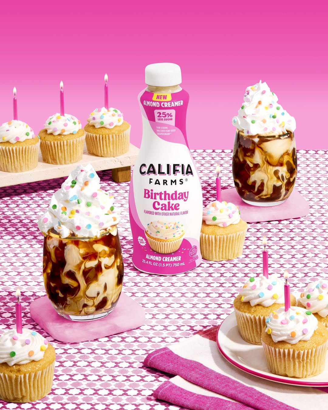 birthday cake-flavored creamer