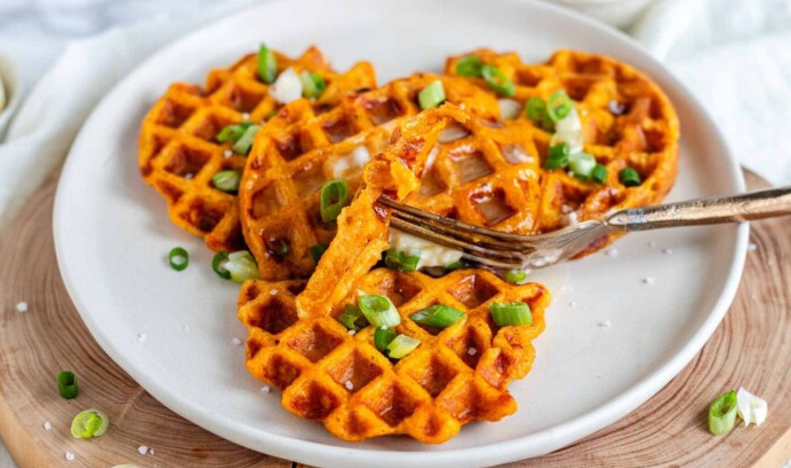 Have You Tried Savory Waffles Yet? From Spinach to Sweet Potatoes, Meet Your New Breakfast Staple