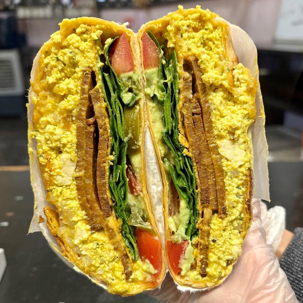  Seitan's Helper Vegan Deli sandwich
