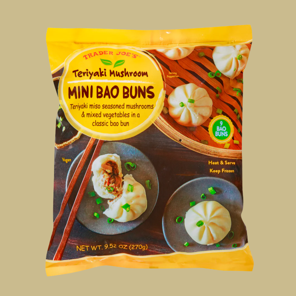 Teriyaki Mushroom Mini Bao Buns