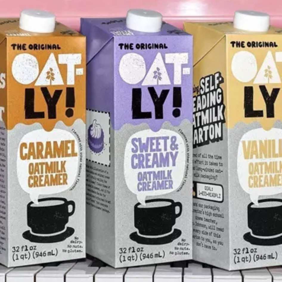 Inside Oatly’s Bizarrely Brilliant ‘Lo-Fi and Slightly Unhinged’ Creamer Rebrand