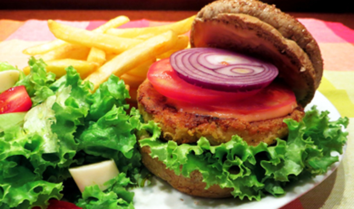 Smoked Chickpea Burger