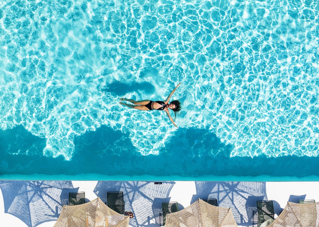 Koukoumi vegan hotel pool