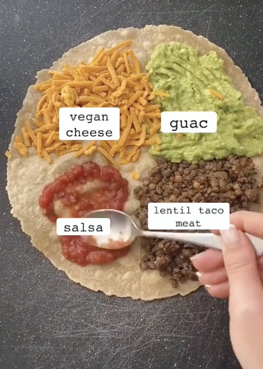 four corner quesadilla hack