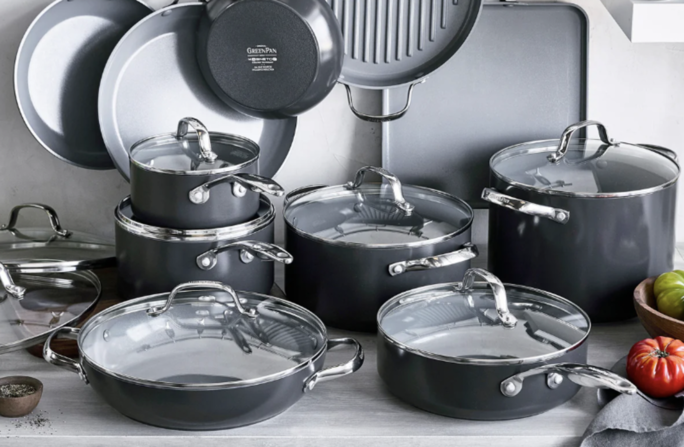  Valencia Pro Ceramic Nonstick 19-Piece Cookware Set