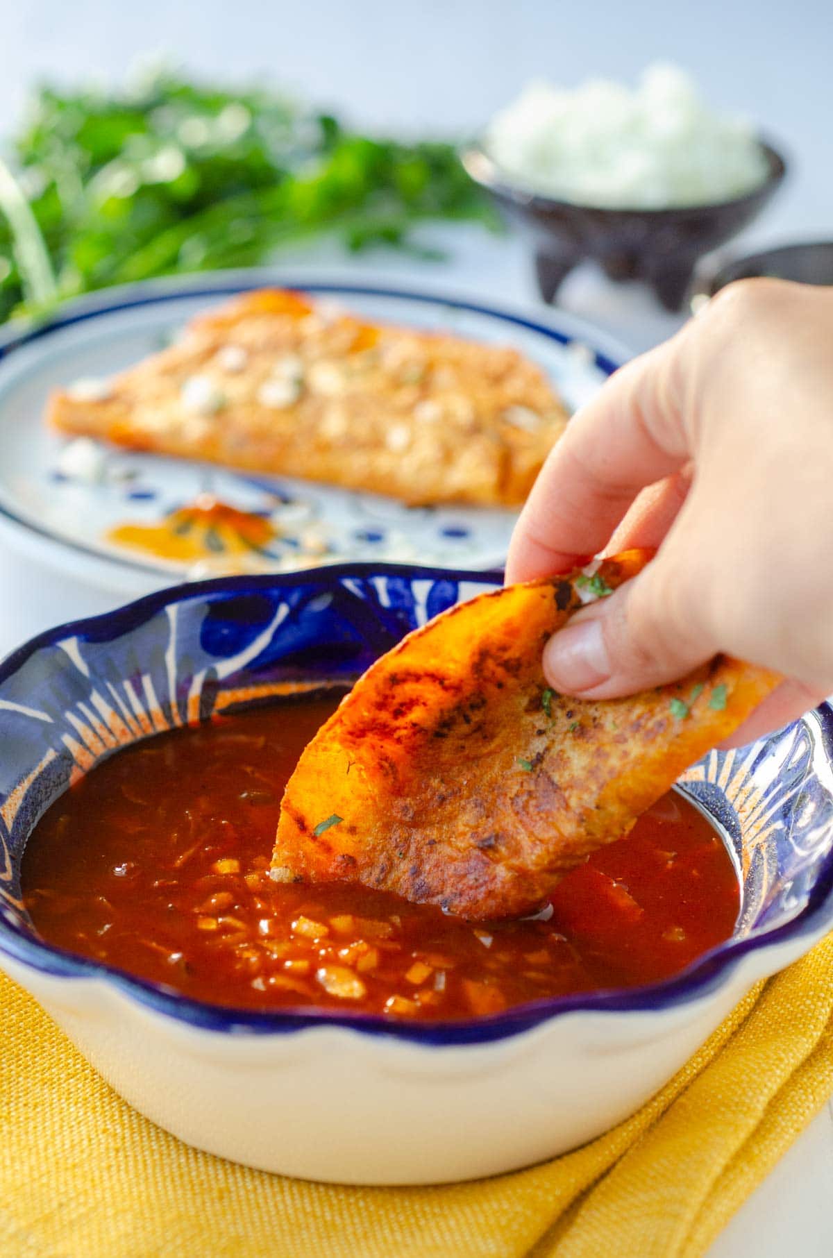 birria taco by Dora's Table