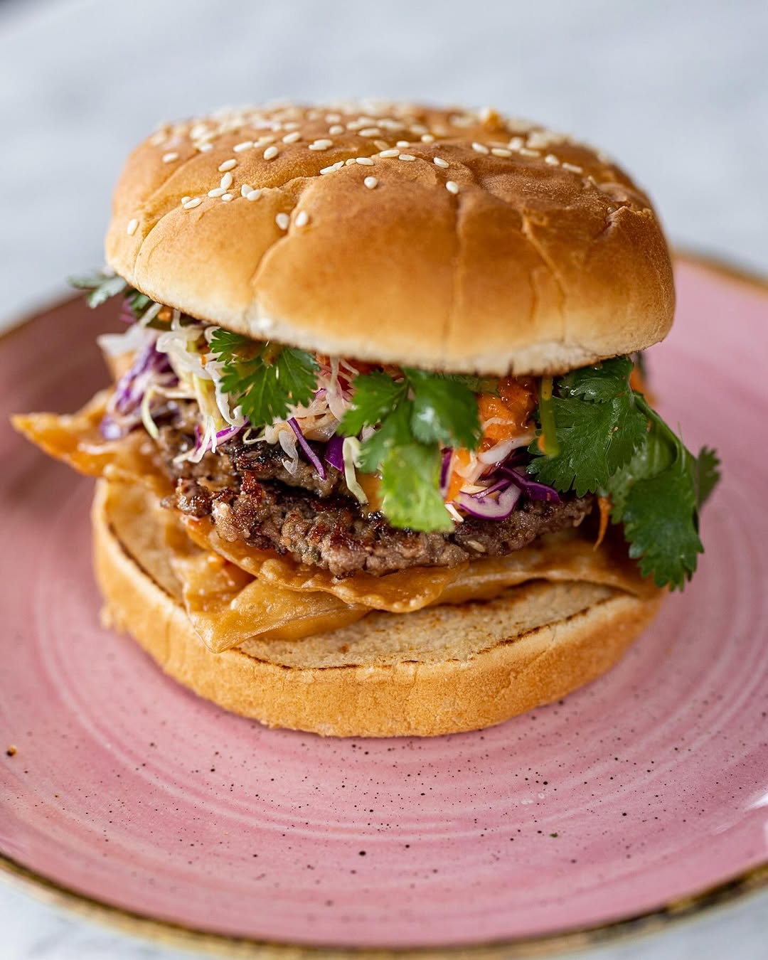 egg roll burger