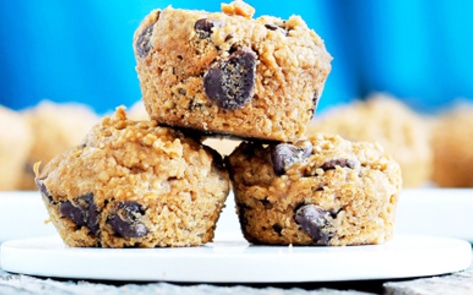 Chocolate Chip Cookie Dough Mini-Muffins