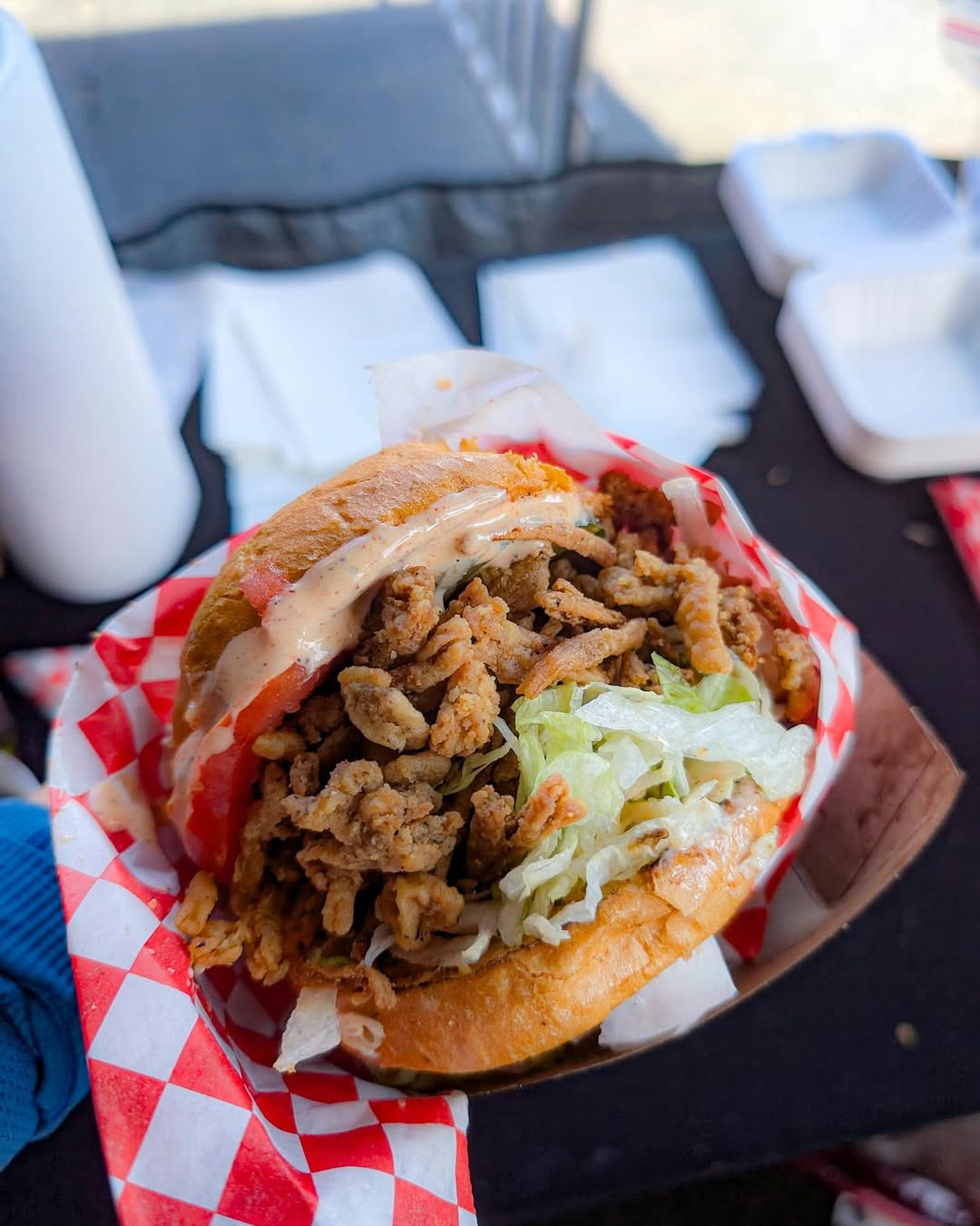 Champignon Eats burger