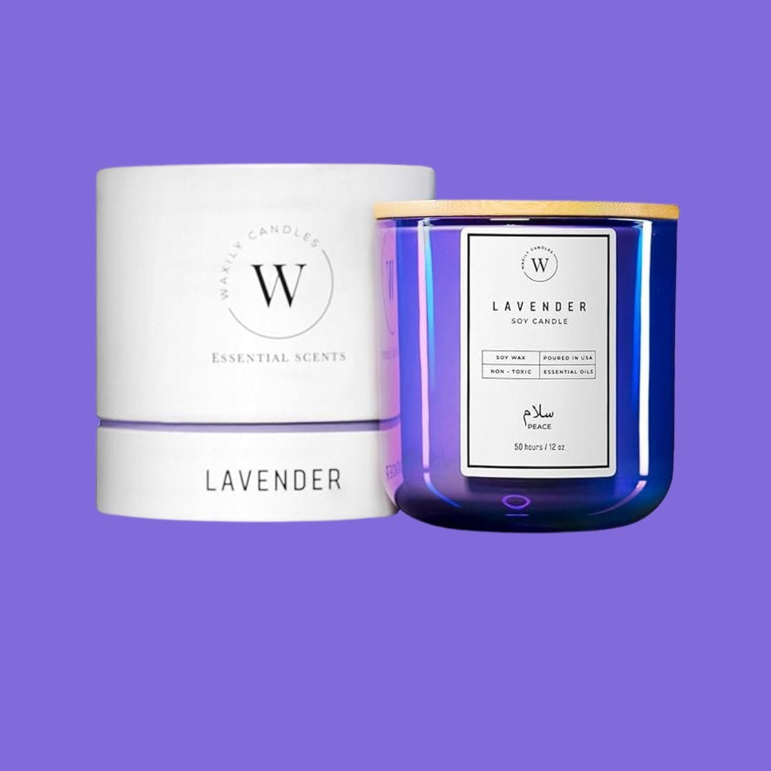 lavender soy candle