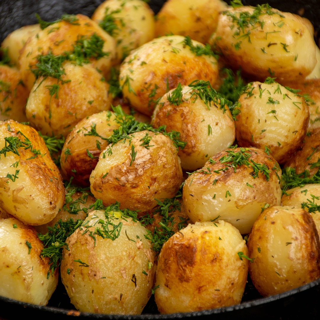 roasted potatoes