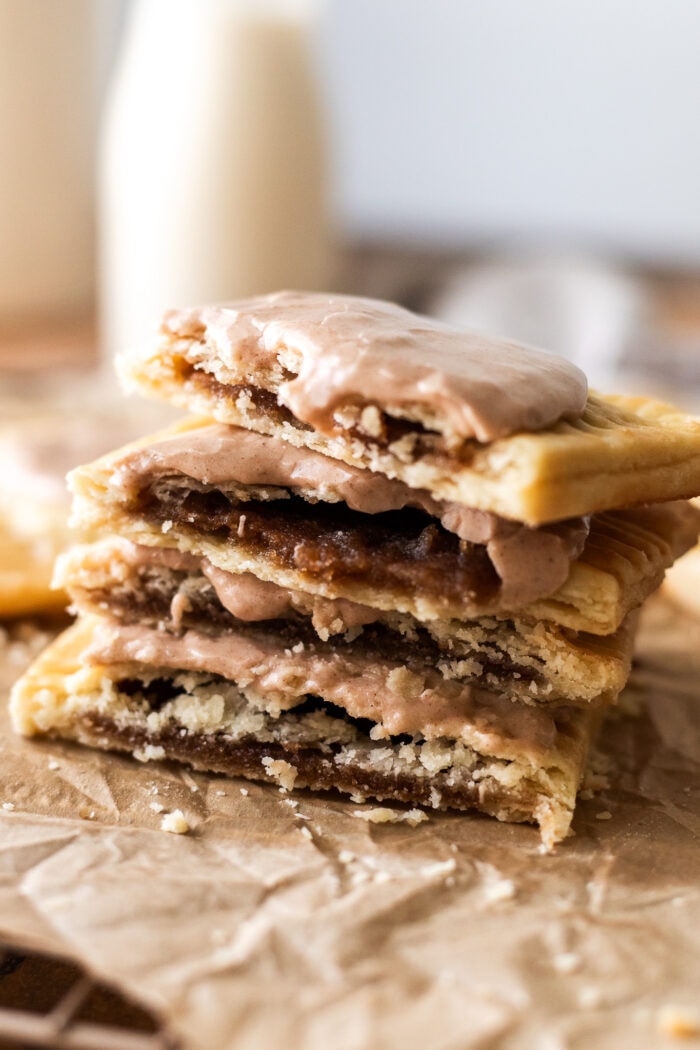 Vegan Brown Sugar Cinnamon Pop Tarts