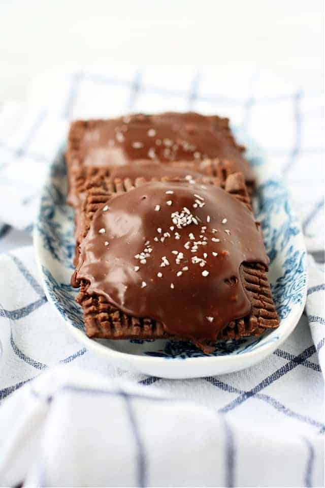 Gluten -free vegan chocolate -pop tartlets