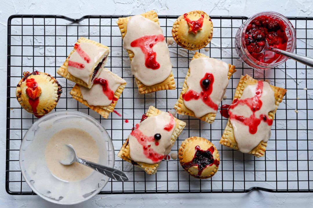 Vegan Pop Tarts with Blackberry Jam