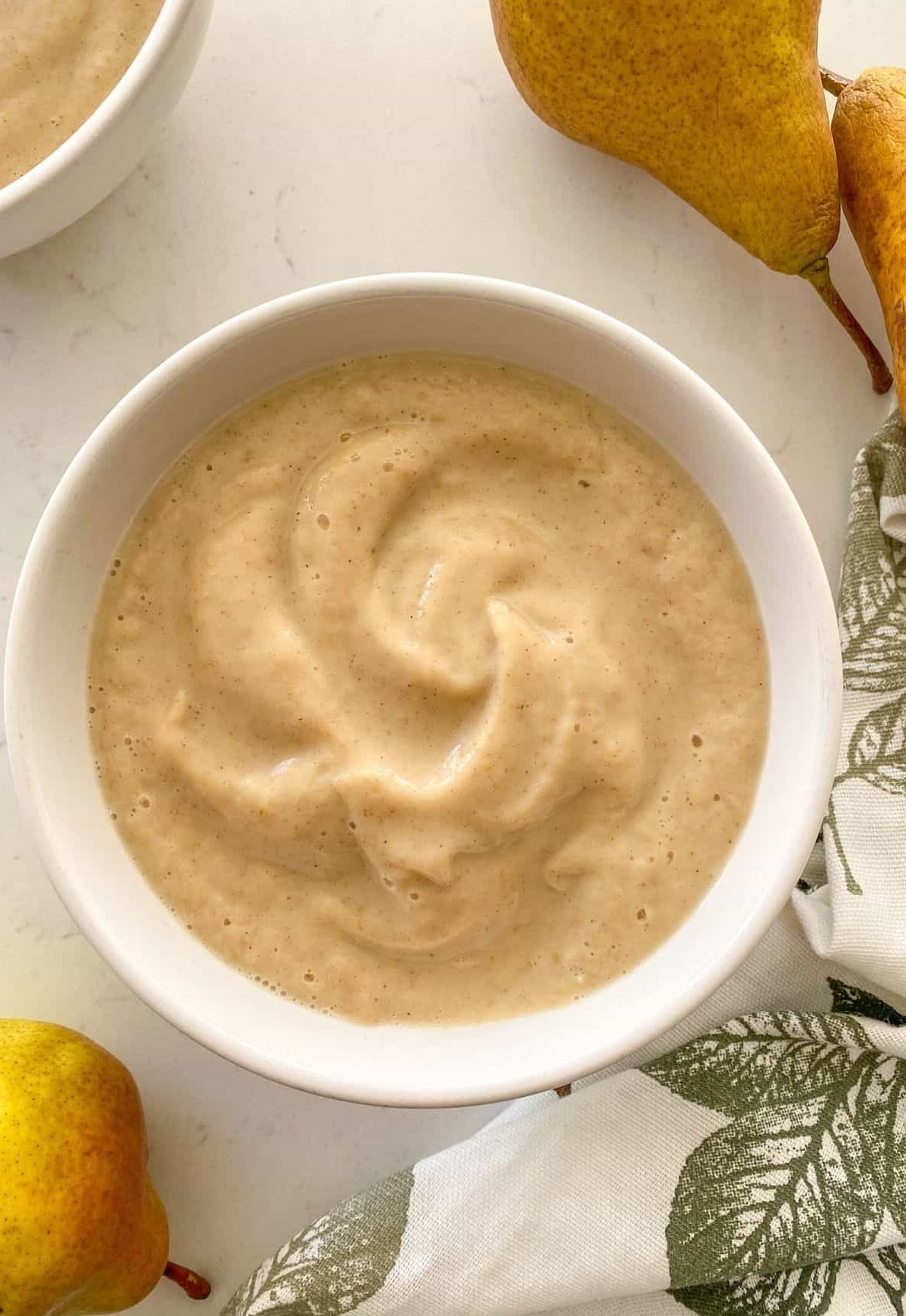 Vegan Cold Pear Soup 