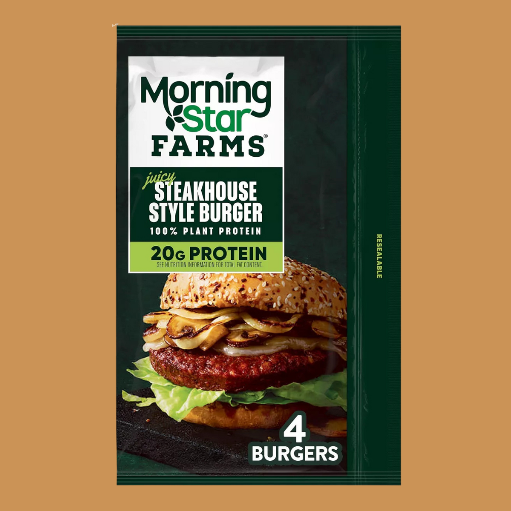MorningStar Farms Incogmeato Steakhouse Style Burger Patties