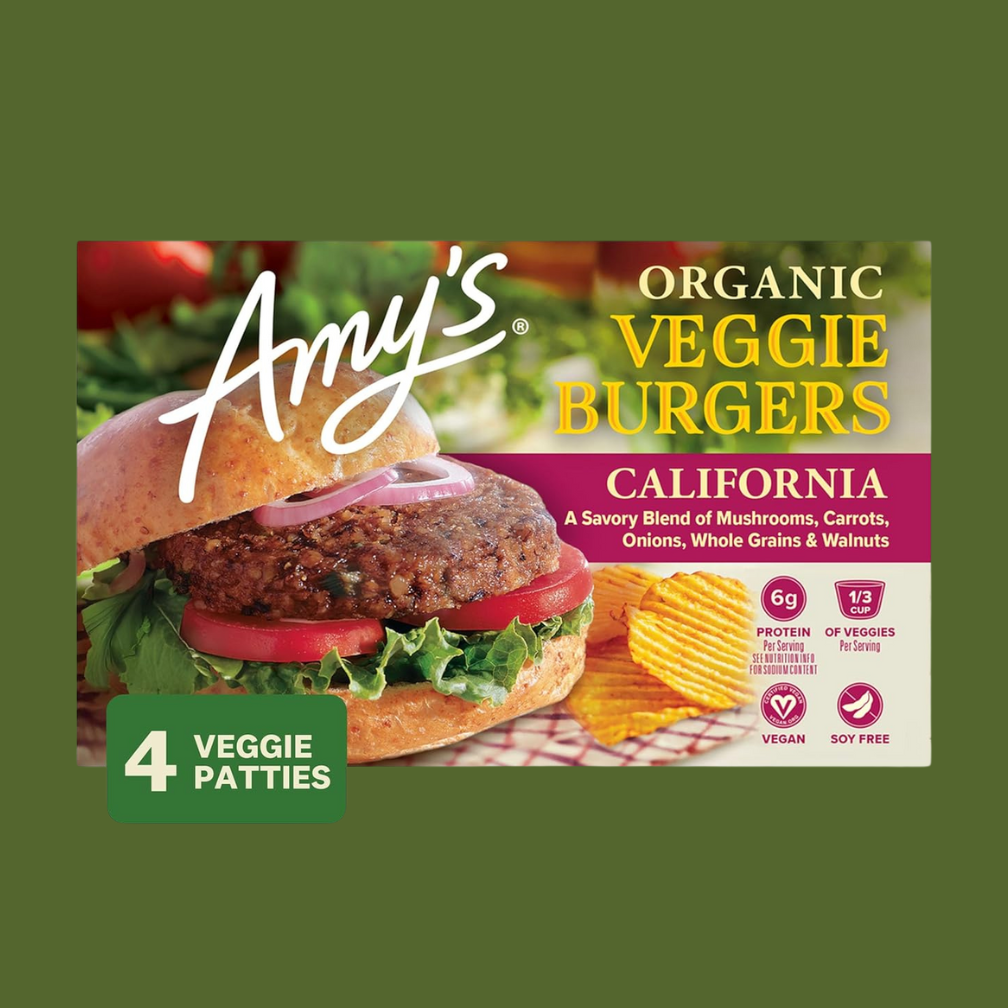  Amy's Organic Veggie Burgers 