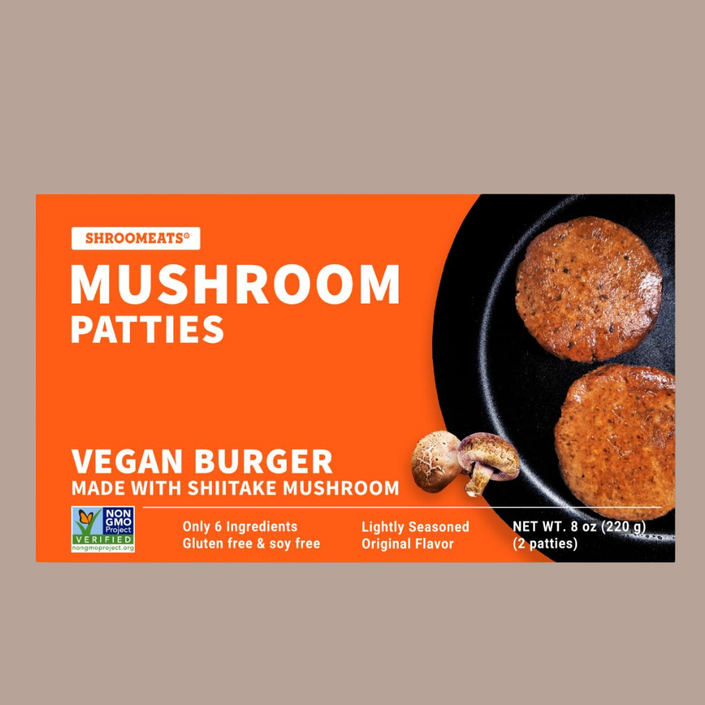 Vegan Shroomeats Mushroom Burger Patties