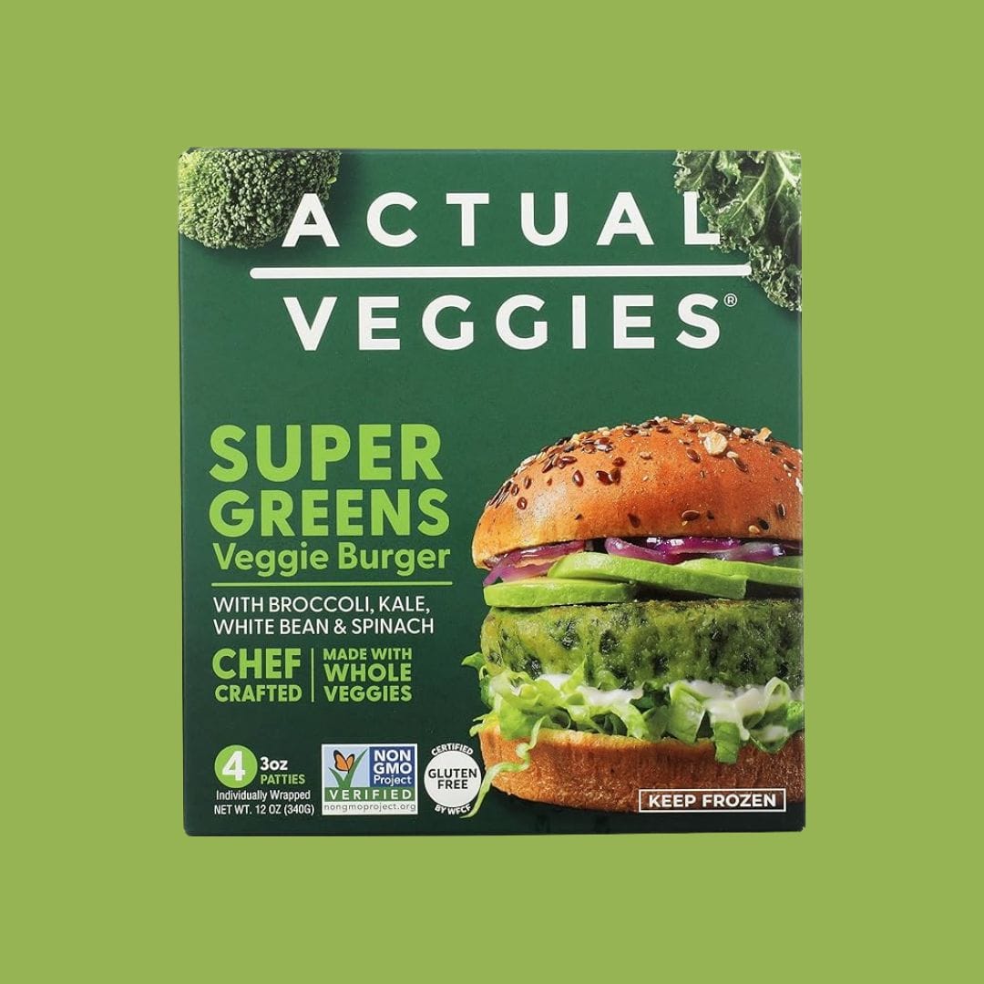 Actual Veggies burger