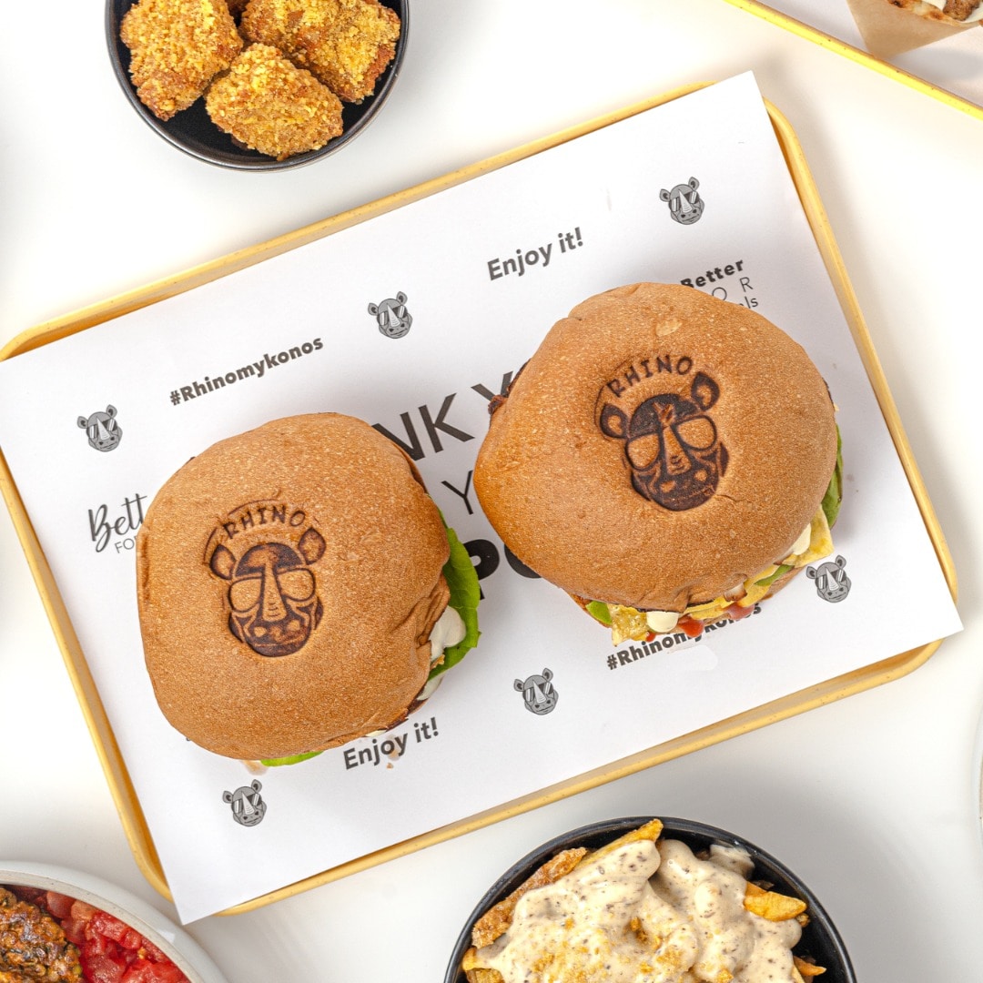 Rhino Vegan Beat burgers