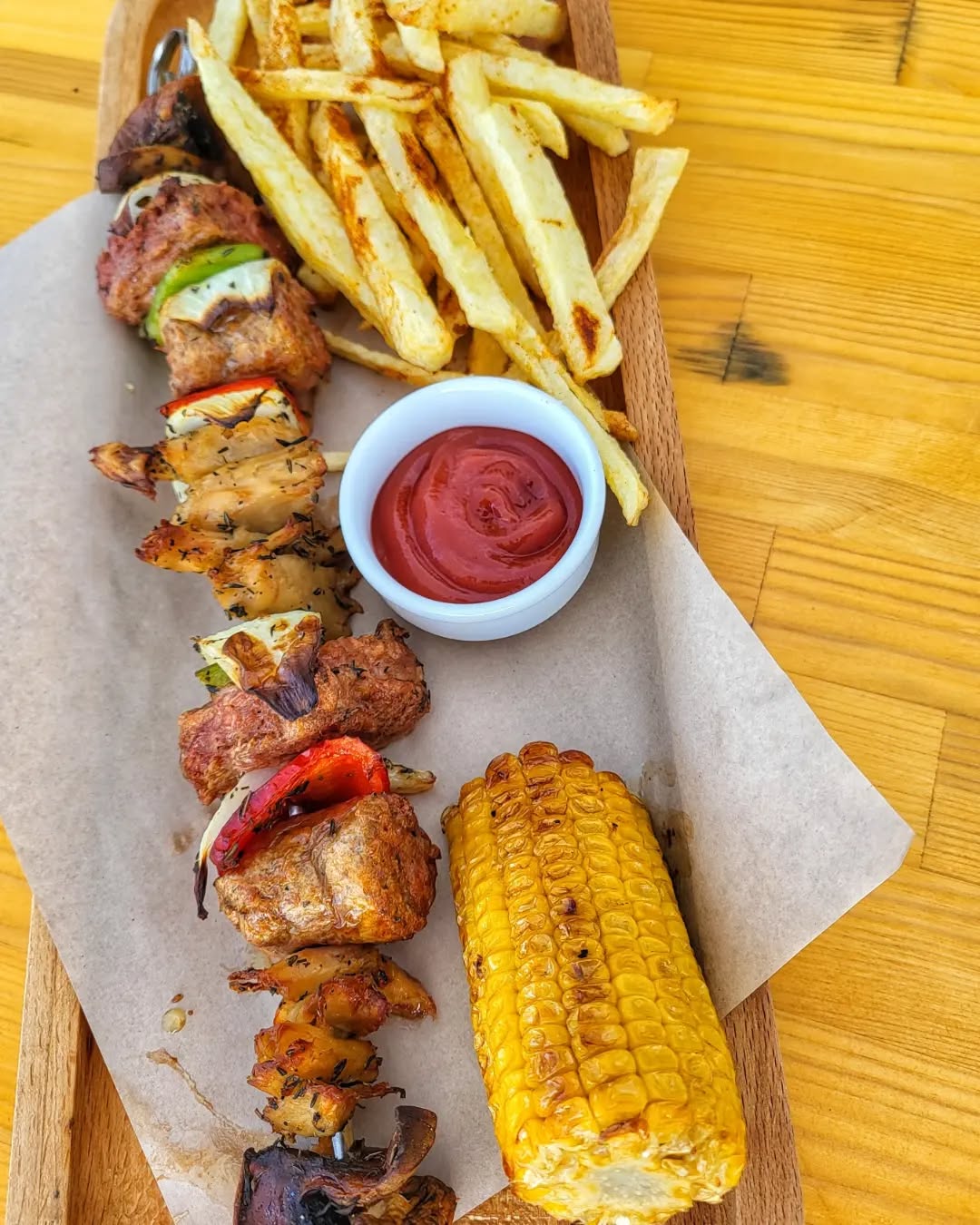 T Veg Souvlaki