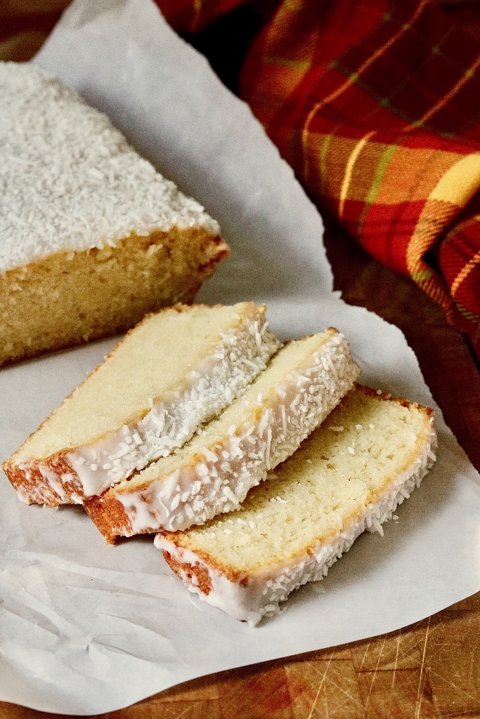 Vegan Coconut Loaf Cake