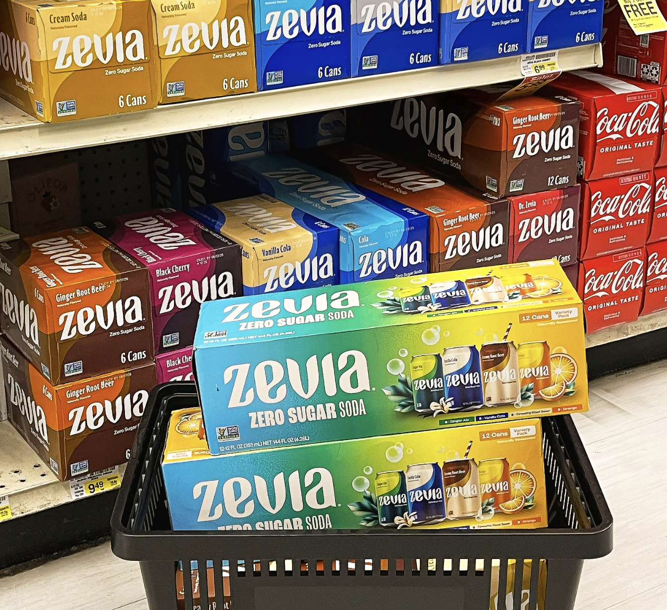 Zevia soda