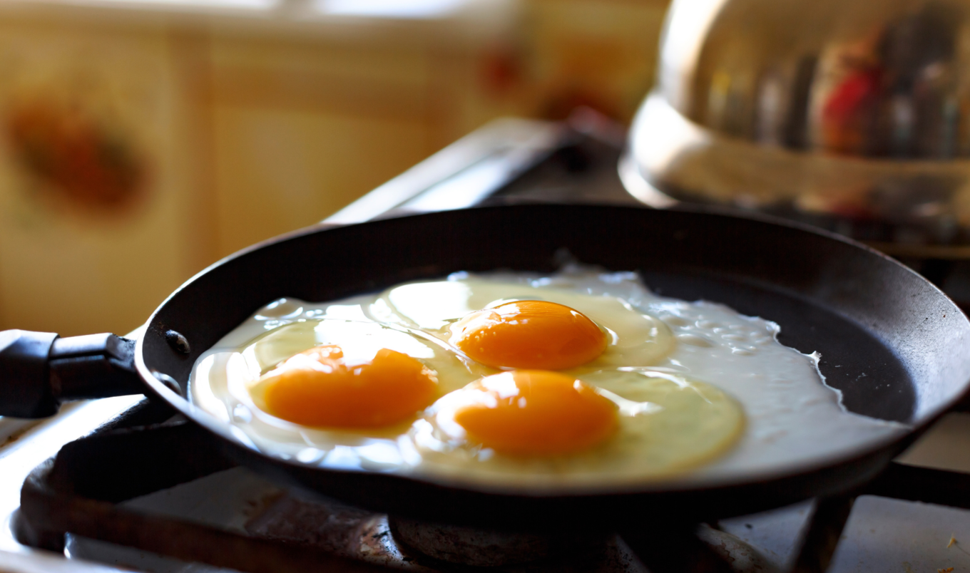 fried eggs