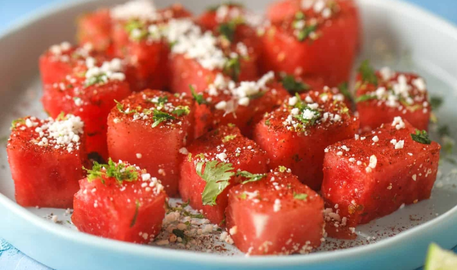 Top Your Watermelon With Chili, Cheese, and Cream for the Sweetest Summer Upgrade