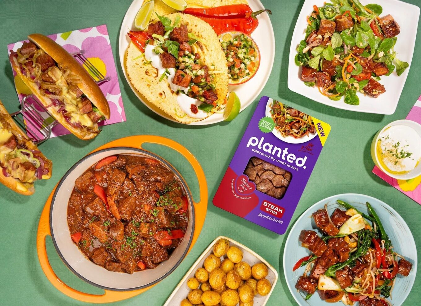 Planted launches new vegan steak bites