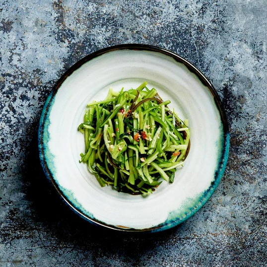 One-Step Japanese Cucumber Salad With Ume and Shiso