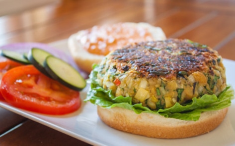 Mediterranean Veggie Burgers