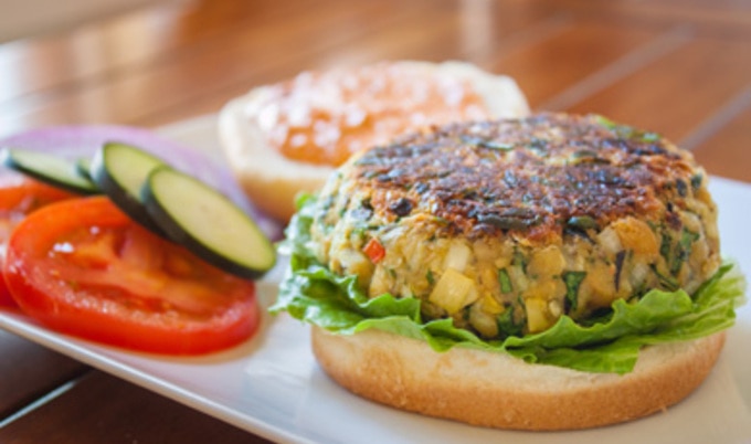 Mediterranean Veggie Burgers