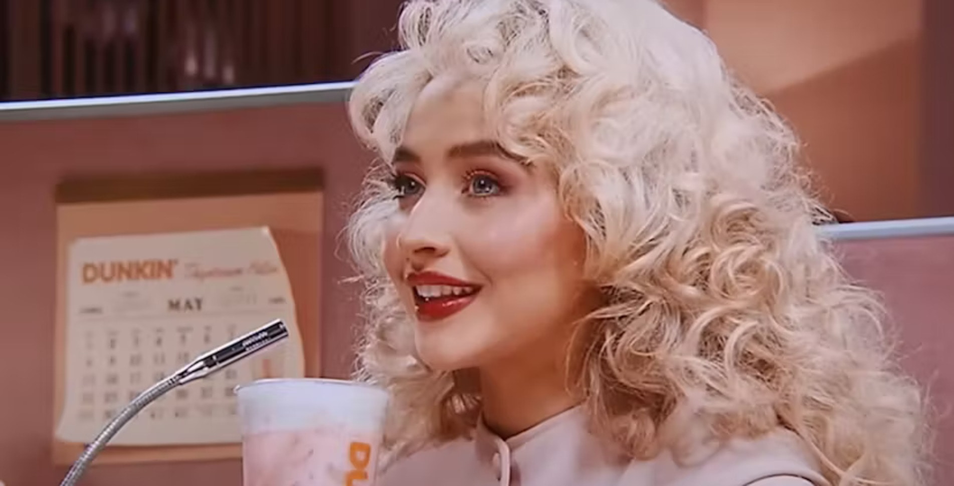 Sabrina Carpenter's Latest Dunkin' Collab Is a Fruity, Dreamy Oatmilk Take on Strawberries and Cream&nbsp;