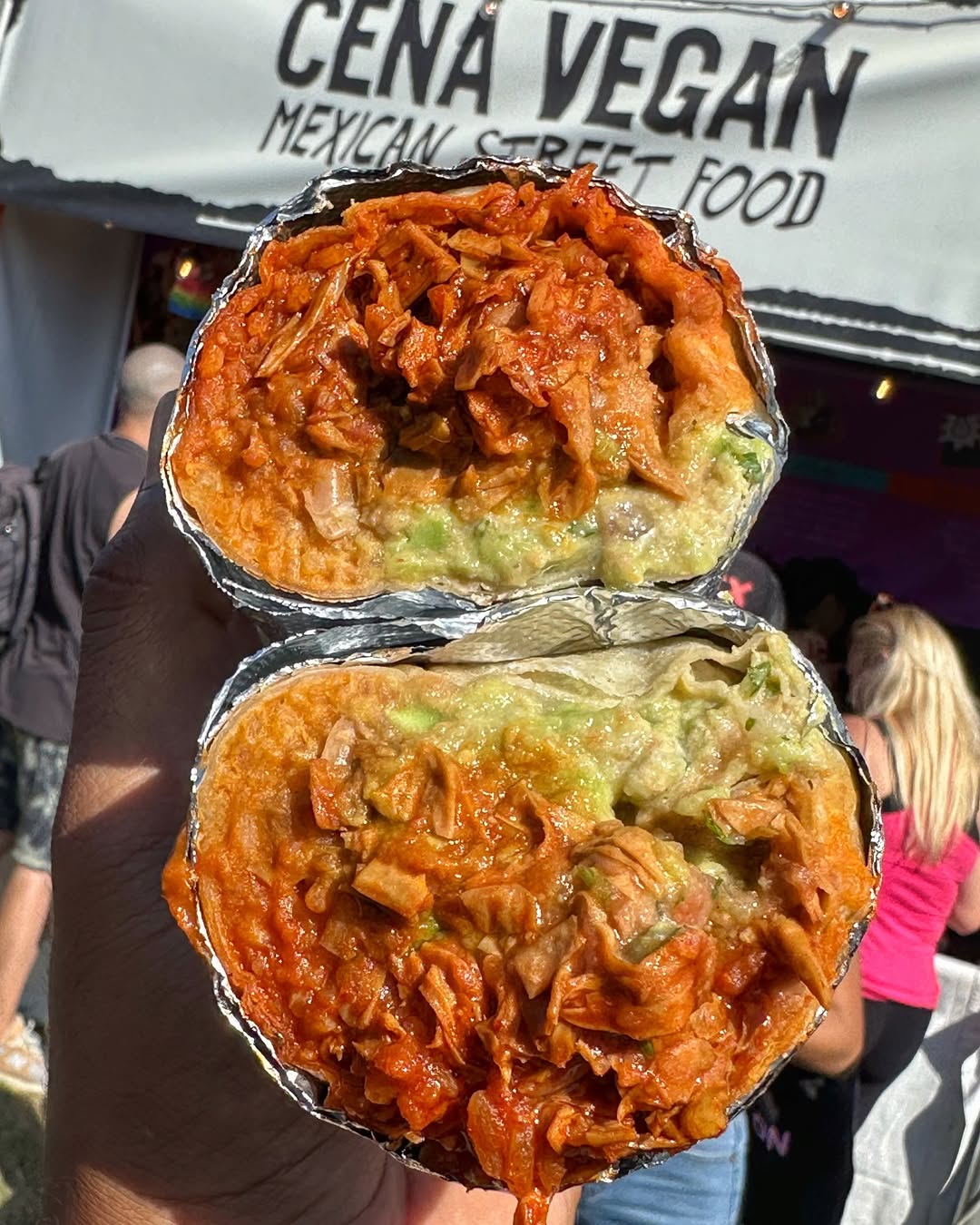 cena vegan burrito