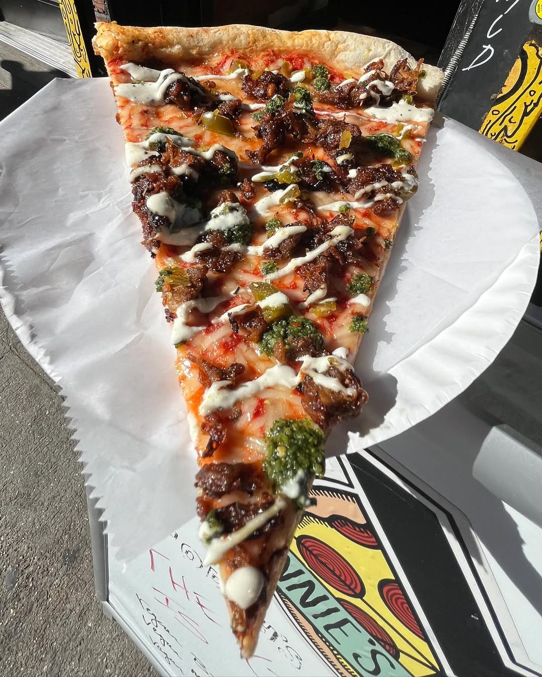 Vinnie's Pizzeria slice