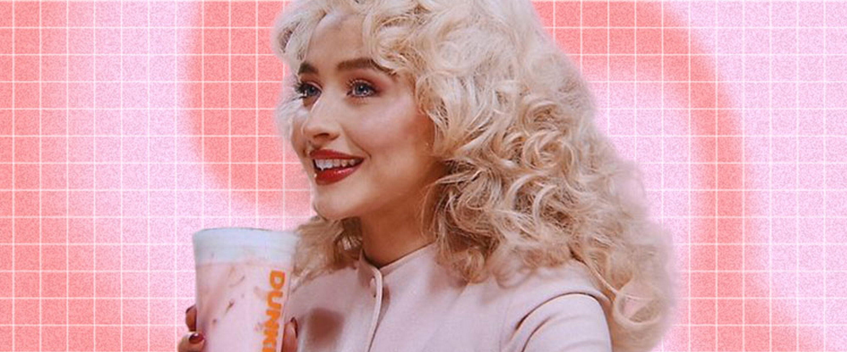 Sabrina Carpenter's Latest Dunkin' Collab Is a Fruity, Dreamy Oatmilk Take on Strawberries and Cream&nbsp;