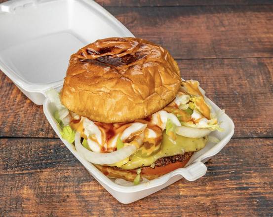 Blaz'n Butter Burger Plant Based City