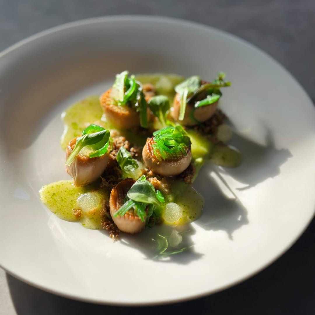 mushroom scallops