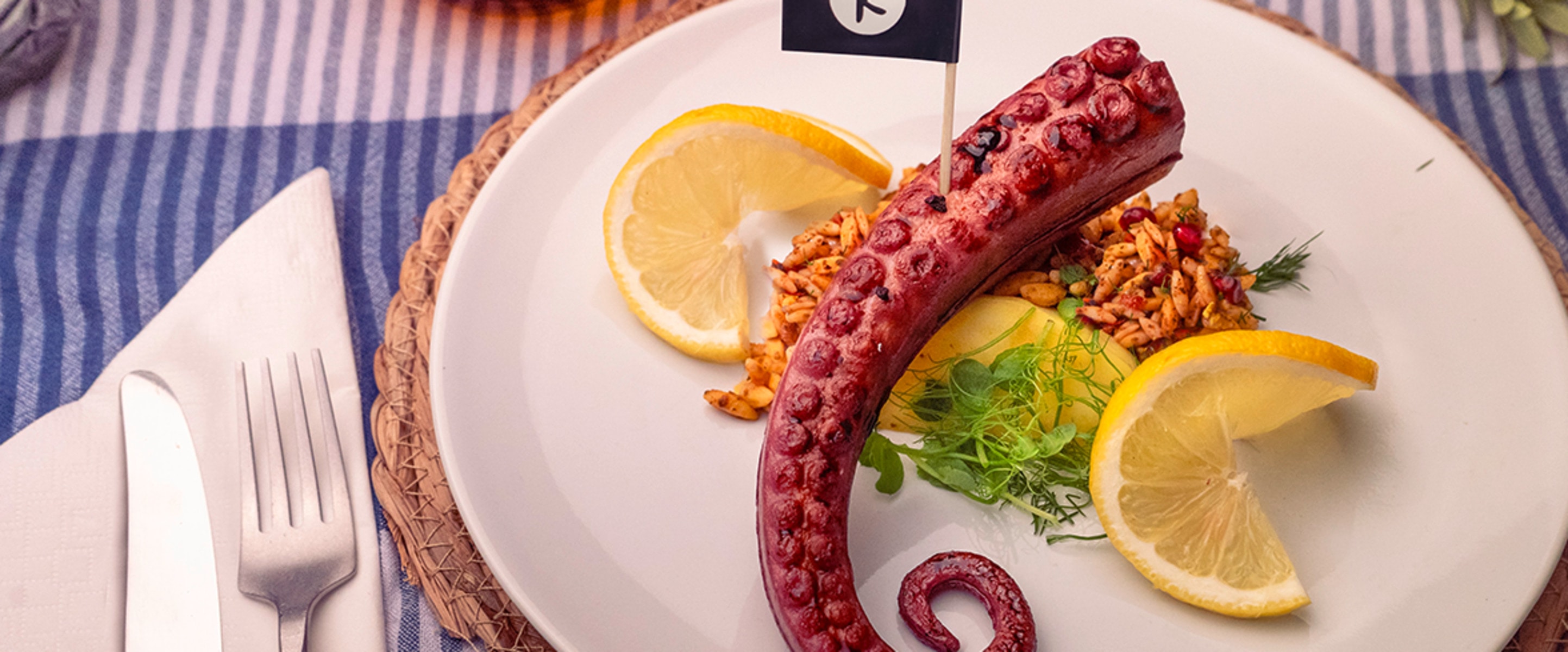 Food News of the Week: Vegan Octopus Returns, Beyond's Whole-Cut Steak, and Meatless Hot Dogs Come to This Chain